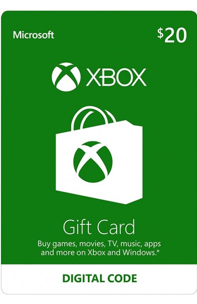 Xbox Gift Card $20 (USA)